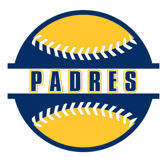 Baseball San Diego Padres Logo decal supplier